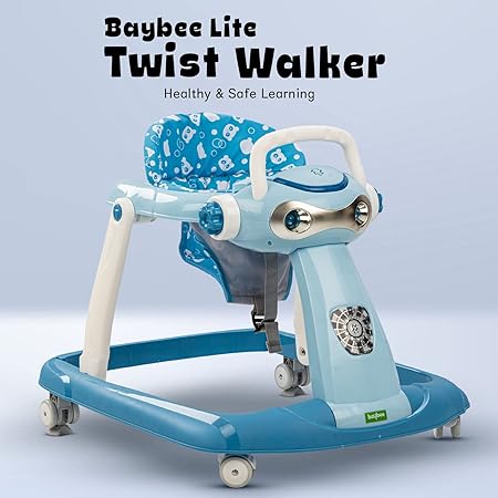Baybee 2 in 1 Baby Walker for Kids with Convertible to Push Walker 