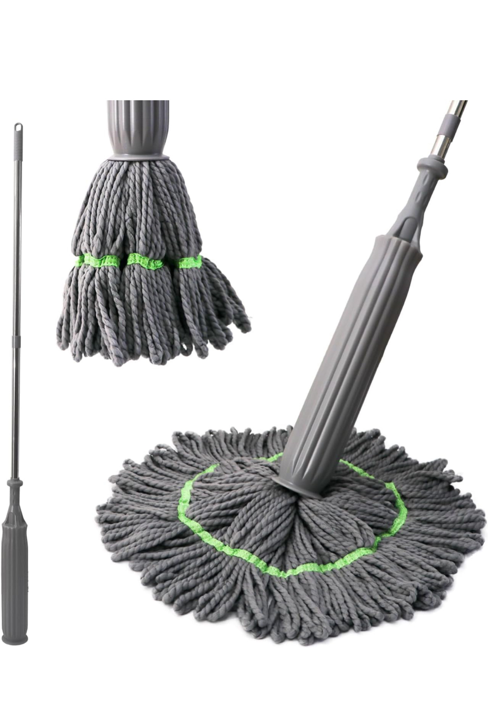 SUPERSTUD Moppers for Cleaning Floor 2 in 1 Dehydrated Floor Cleaning Mop Stick || Self-Wringing