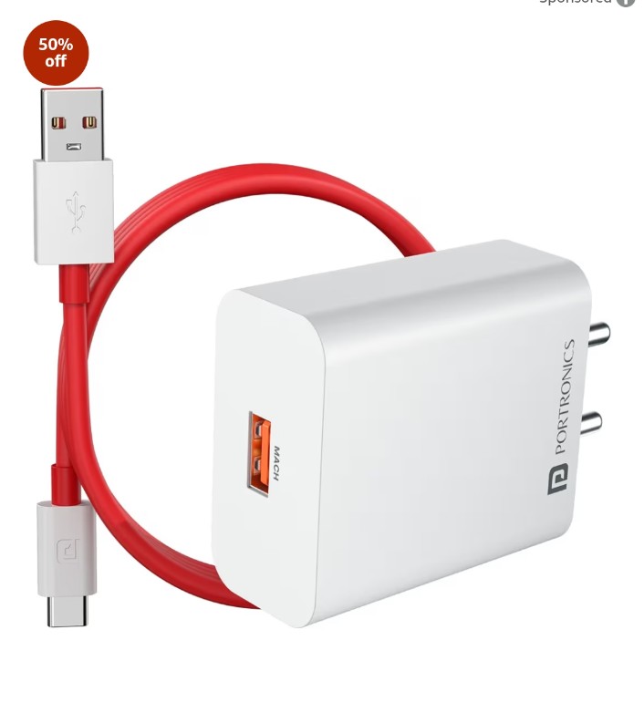 30V USB-A Fast Charging Adaptor with 6A Cable,